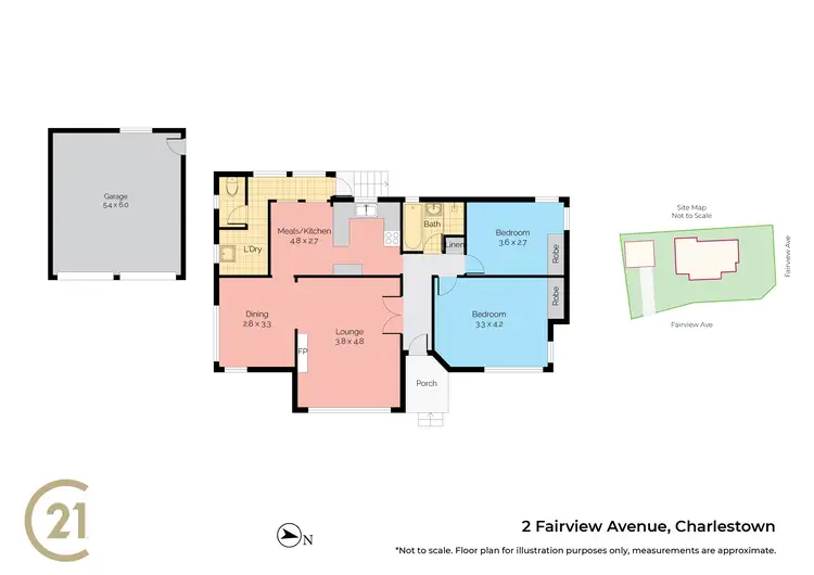 Floorplan of Homely house listing, 2 Fairview Avenue, Charlestown NSW 2290