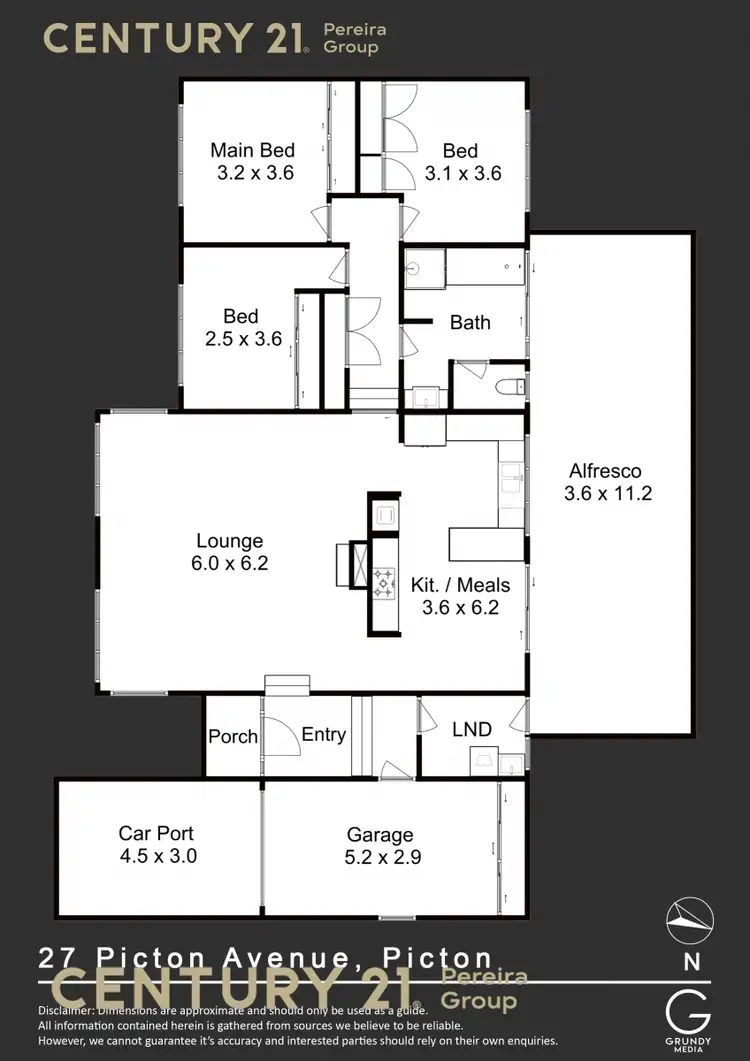 Floorplan of Homely house listing, 27 Picton Avenue, Picton NSW 2571