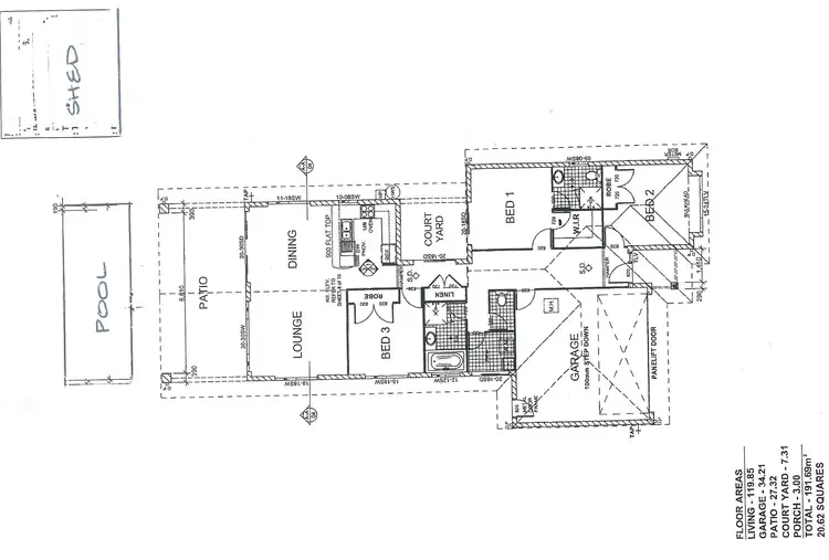 Floorplan of Homely house listing, 18 Bayil Drive, Cooya Beach QLD 4873