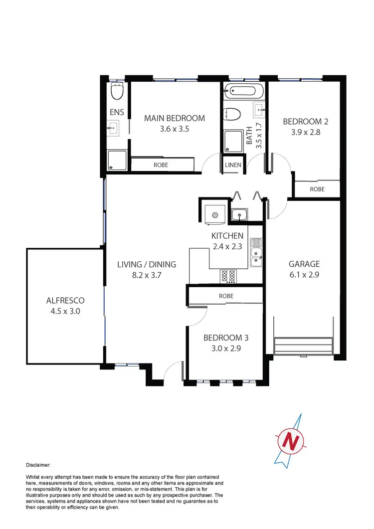 Floorplan of Homely house listing, 69B Girraween Road, Girraween NSW 2145