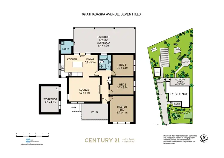Floorplan of Homely house listing, 69 Athabaska Avenue, Seven Hills NSW 2147