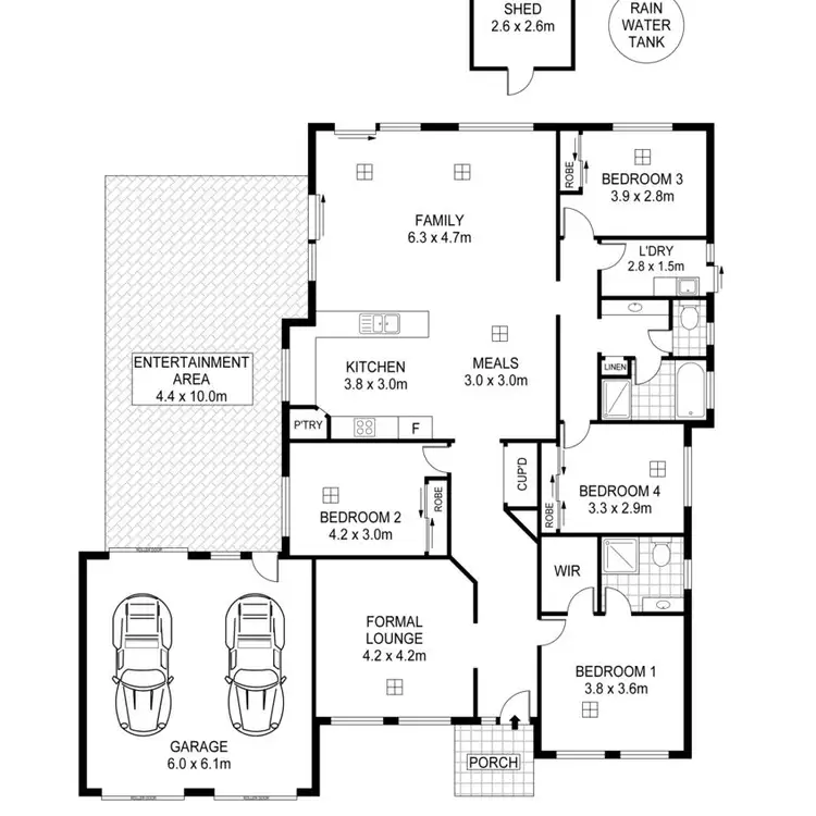 Floorplan of Homely house listing, 31 Jacob Street, Nuriootpa SA 5355