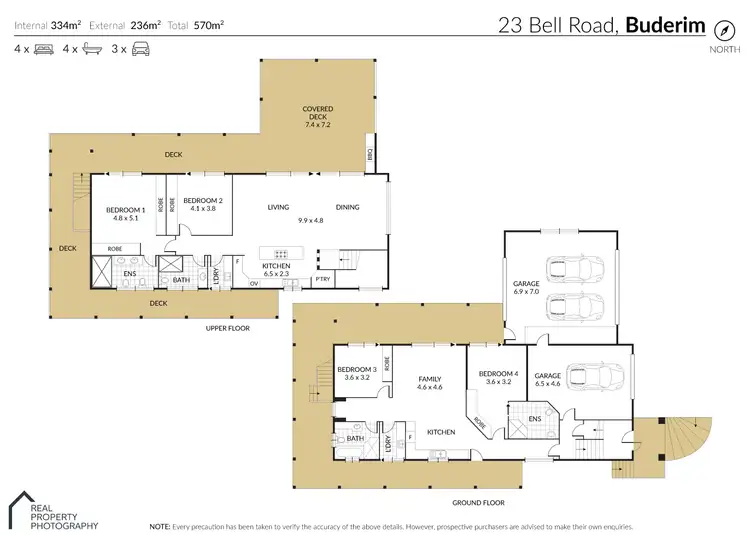 Floorplan of Homely house listing, 23 Bell Road, Buderim QLD 4556