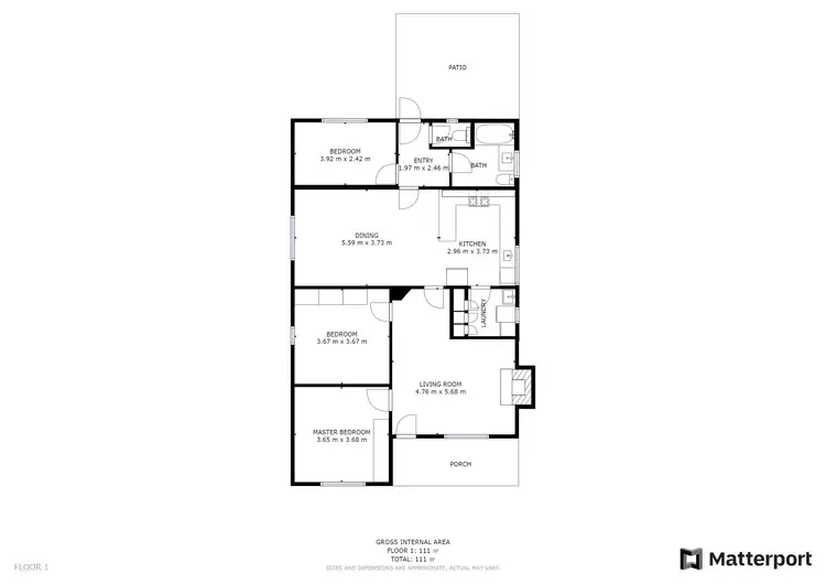 Floorplan of Homely house listing, 17B Jacana Avenue, Moama NSW 2731