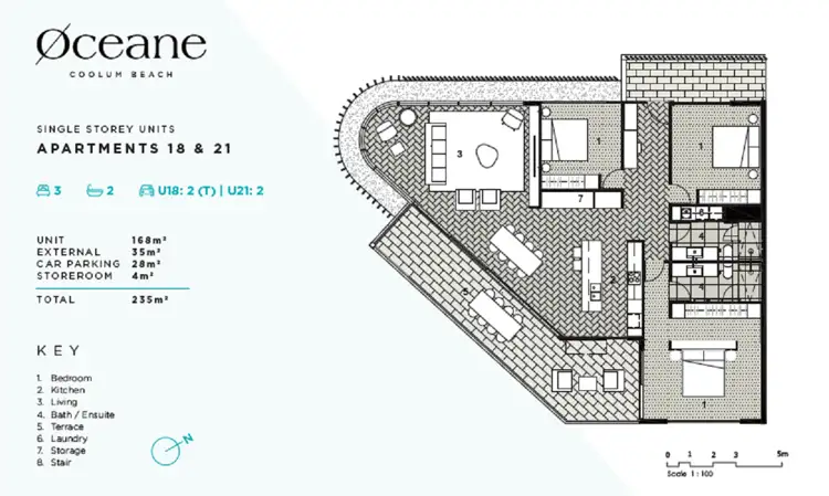 Floorplan of Homely apartment listing, Lot 21/102-104 Coolum Terrace, Coolum Beach QLD 4573