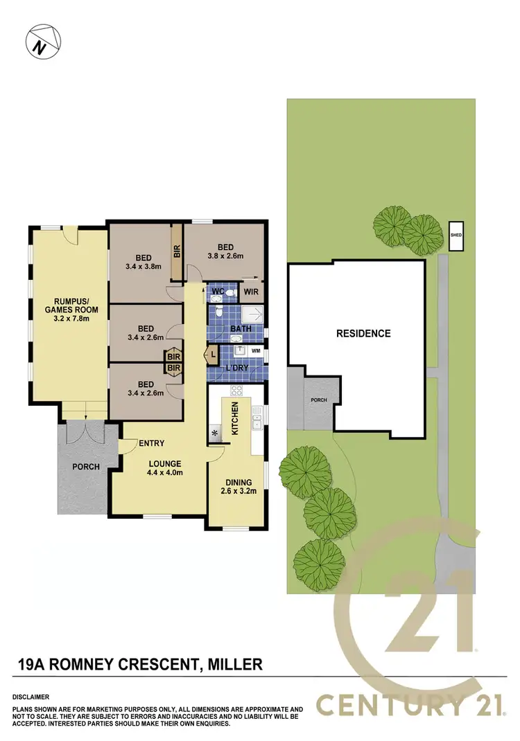 Floorplan of Homely house listing, 19a Romney Crescent, Miller NSW 2168