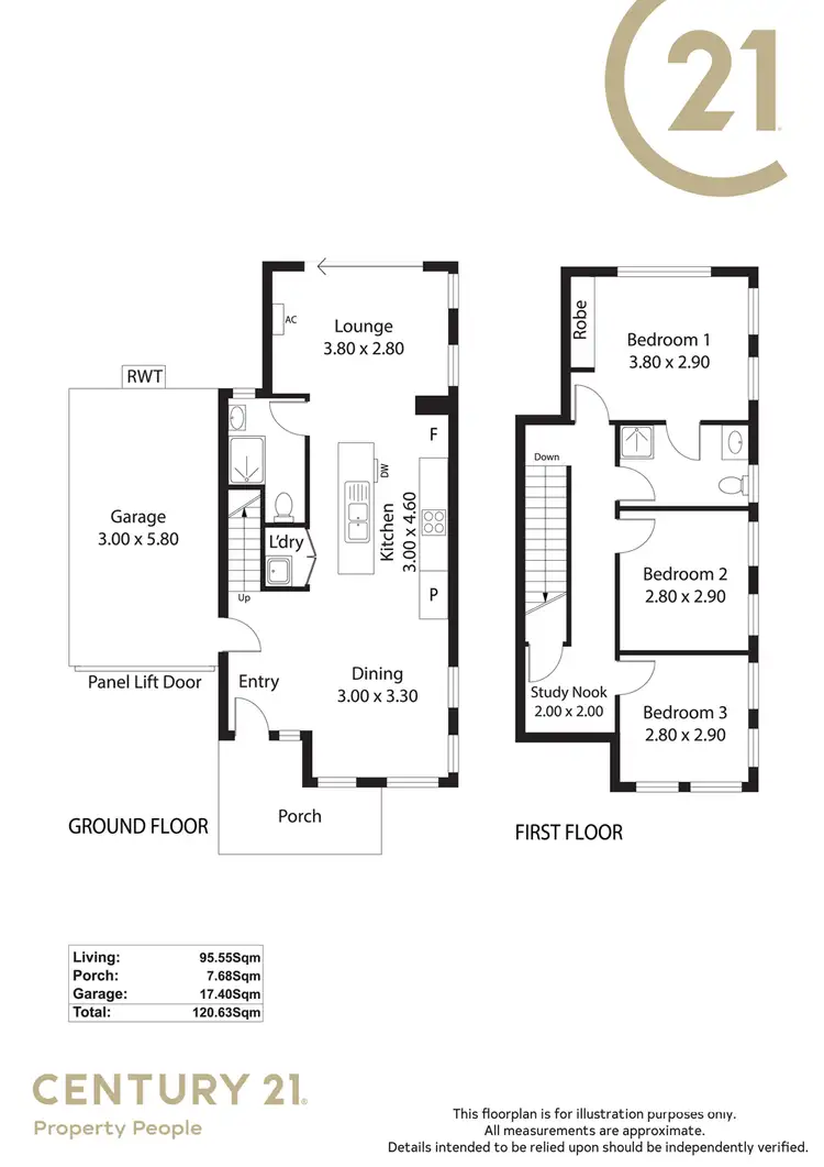 Floorplan of Homely house listing, 2 Glenmore Place, Smithfield Plains SA 5114