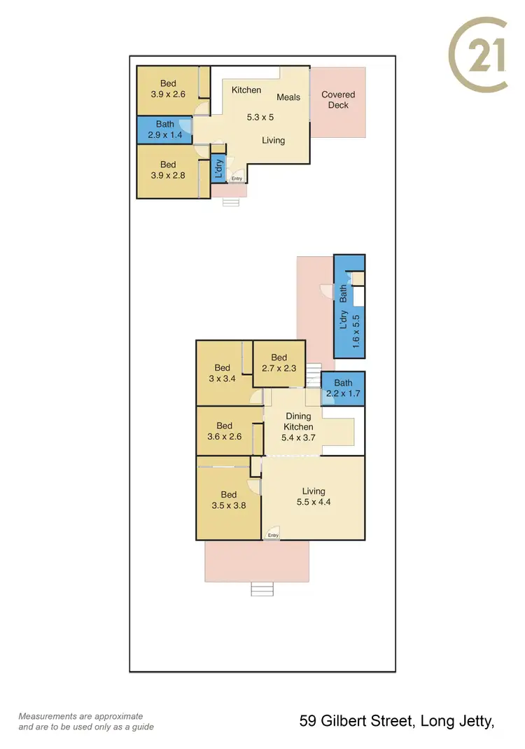 Floorplan of Homely house listing, 59 Gilbert Street, Long Jetty NSW 2261