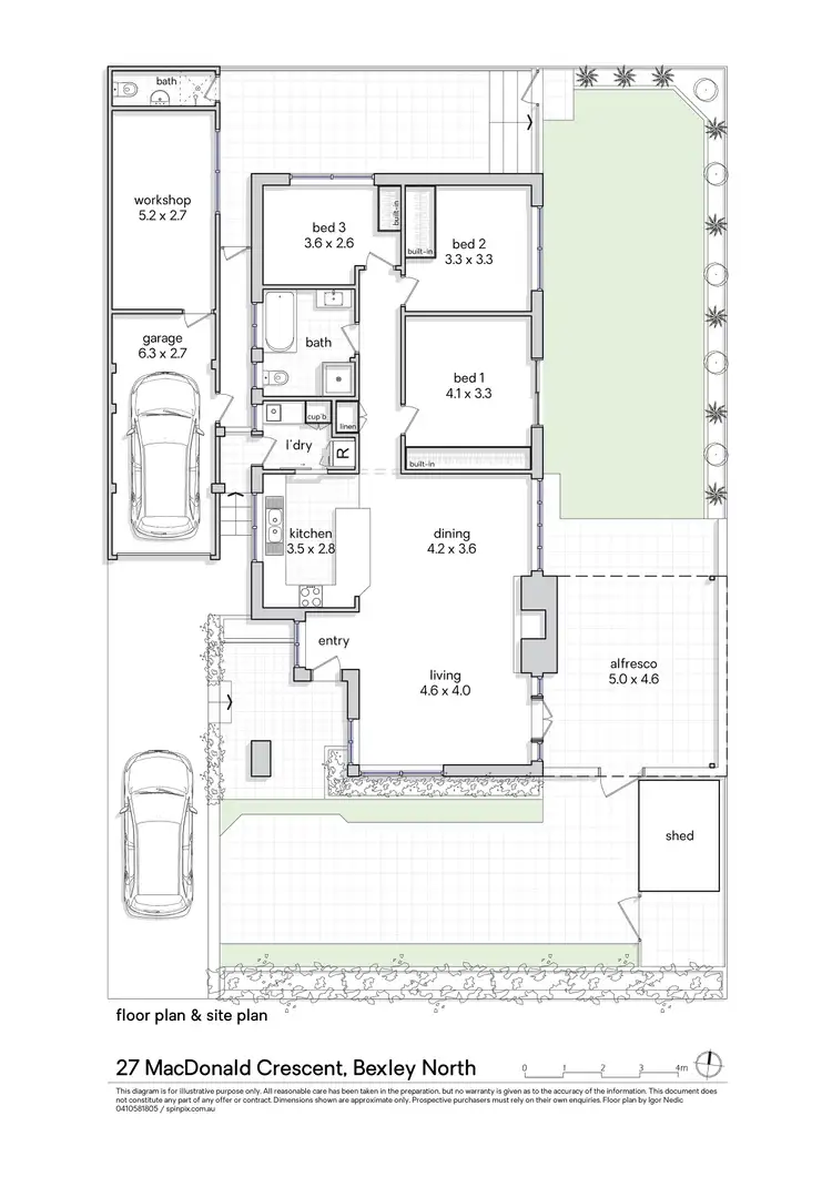 Floorplan of Homely house listing, 27 MacDonald Crescent, Bexley North NSW 2207