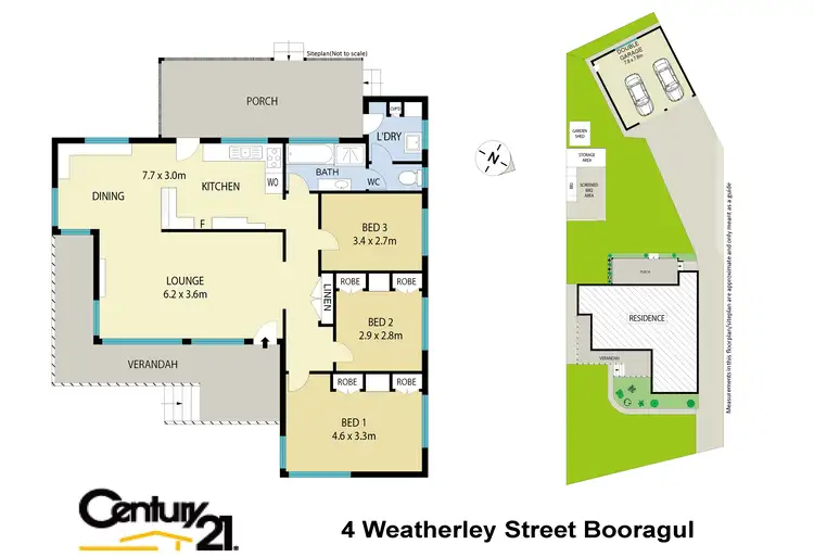 Floorplan of Homely house listing, 4 Weatherley Street, Booragul NSW 2284