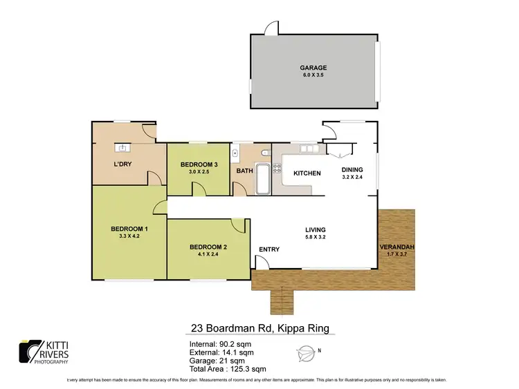 Floorplan of Homely house listing, 23 Boardman Road, Kippa-ring QLD 4021