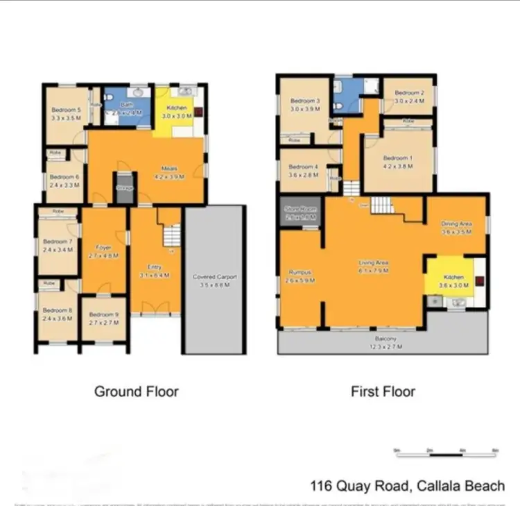 Floorplan of Homely house listing, 116 Quay Road, Callala Beach NSW 2540