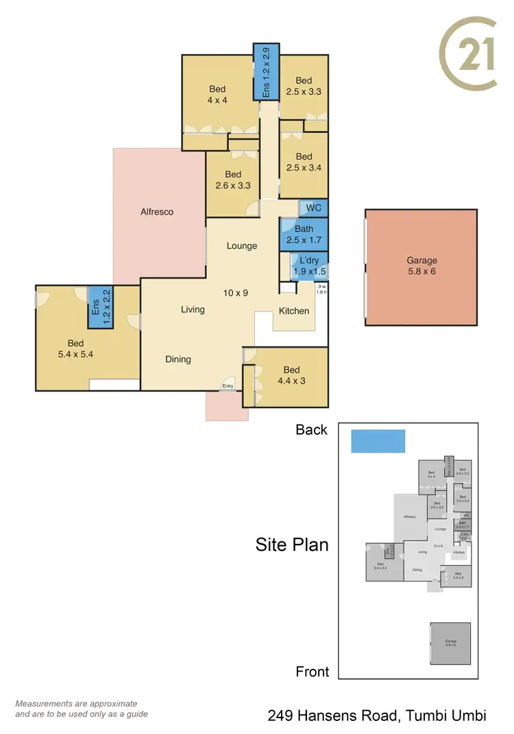 Floorplan of Homely house listing, 249 Hansens Road, Tumbi Umbi NSW 2261