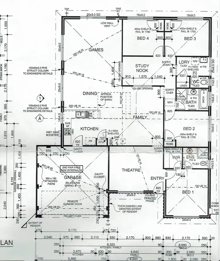 Floorplan of Homely house listing, 36 Vanderlin Crescent, Ridgewood WA 6030