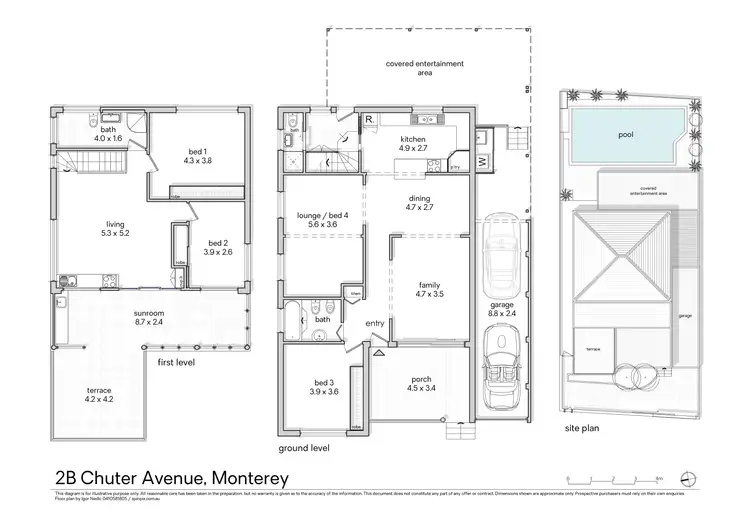 Floorplan of Homely house listing, 2B Chuter Avenue, Monterey NSW 2217