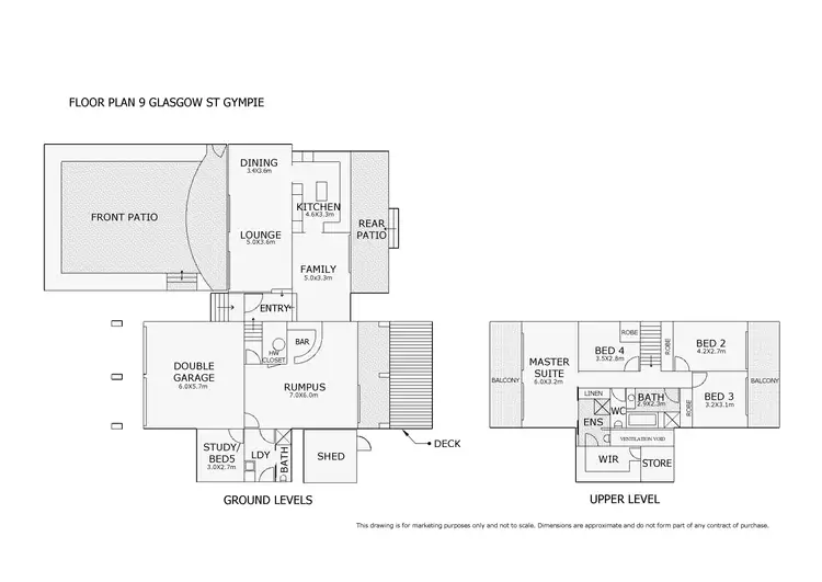 Floorplan of Homely house listing, 9 Glasgow Street, Gympie QLD 4570