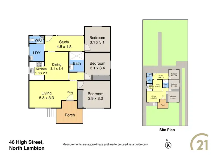 Floorplan of Homely house listing, 46 High Street, North Lambton NSW 2299