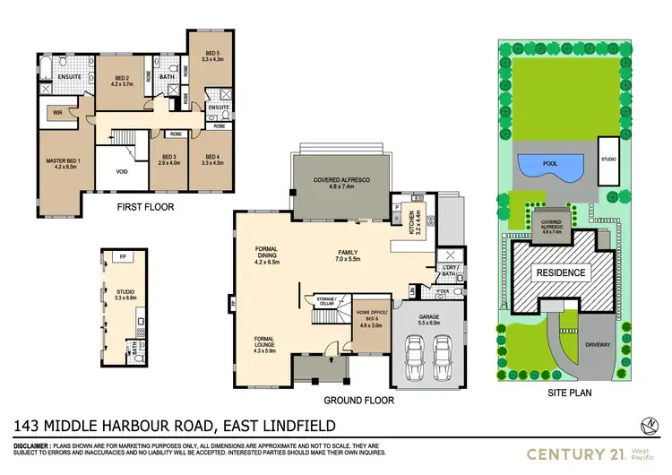 Floorplan of Homely house listing, 143 Middle Harbour Rd, Lindfield NSW 2070