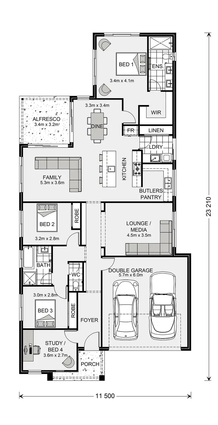 Floorplan of Homely land listing, 6 Monarch Court, Peregian Springs QLD 4573