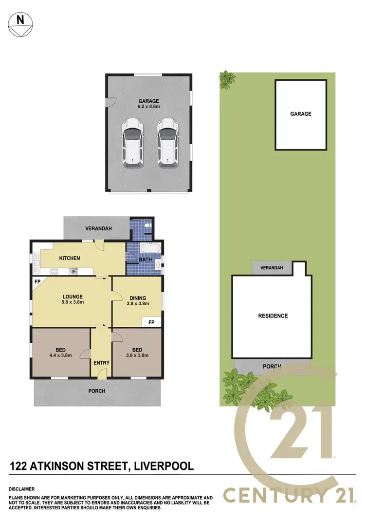 Floorplan of Homely house listing, 122 Atkinson Street, Liverpool NSW 2170