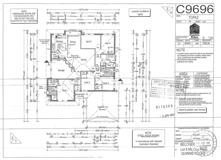 Floorplan of Homely house listing, 29 McCoy Place, Quinns Rocks WA 6030