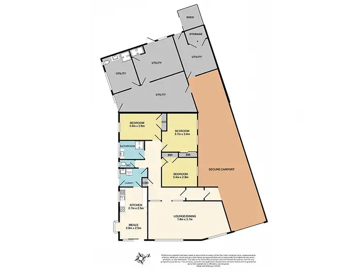 Floorplan of Homely house listing, 8 Mackinnon Court, Keysborough VIC 3173