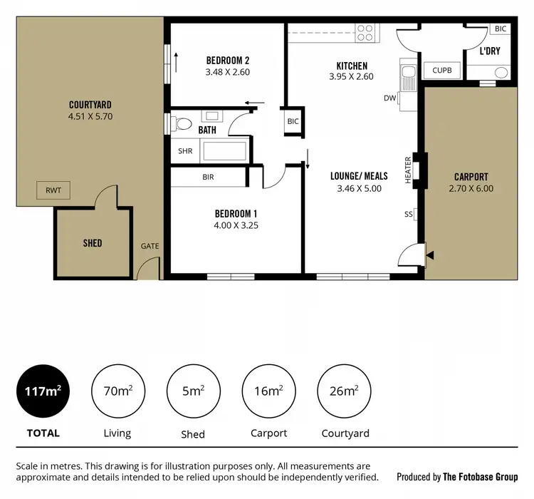 Floorplan of Homely unit listing, 13/380 Henley Beach Road, Lockleys SA 5032
