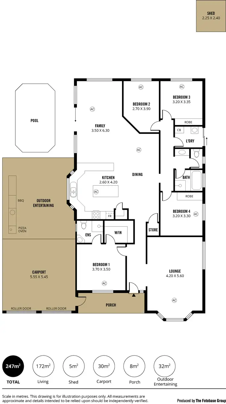 Floorplan of Homely house listing, 9 Encounter Road, Sheidow Park SA 5158