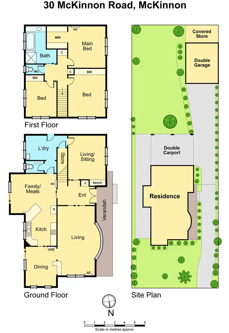 Floorplan of Homely house listing, 30 McKinnon Road, Mckinnon VIC 3204