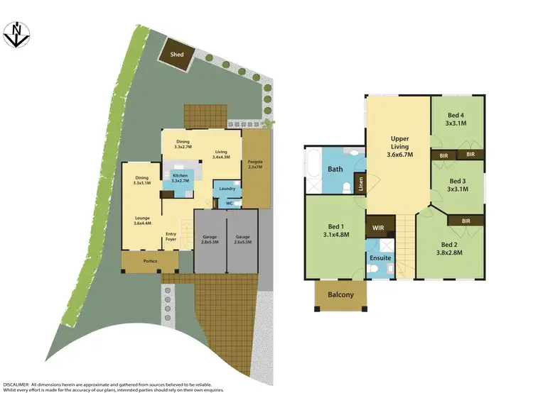 Floorplan of Homely house listing, 16 Morinda Grove, Acacia Gardens NSW 2763