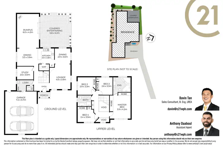 Floorplan of Homely house listing, 6 Bernard Place, Cherrybrook NSW 2126