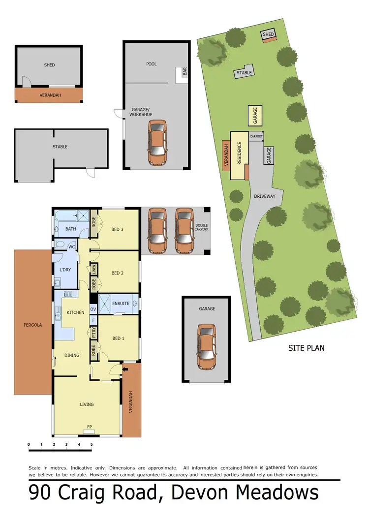 Floorplan of Homely house listing, 90 Craig Road, Devon Meadows VIC 3977