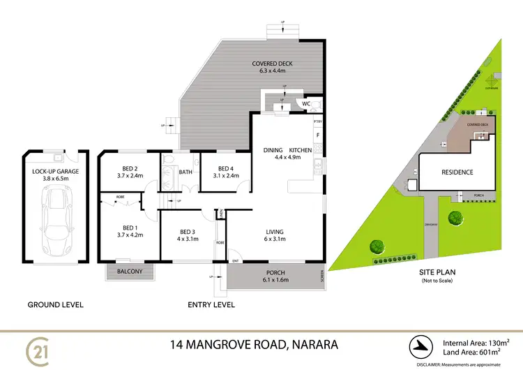 Floorplan of Homely house listing, 14 Mangrove Road, Narara NSW 2250