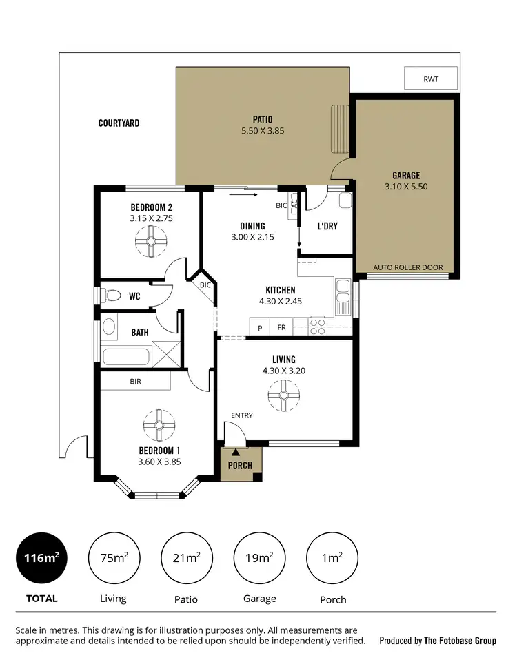 Floorplan of Homely house listing, 11B Fourth Avenue, Ascot Park SA 5043