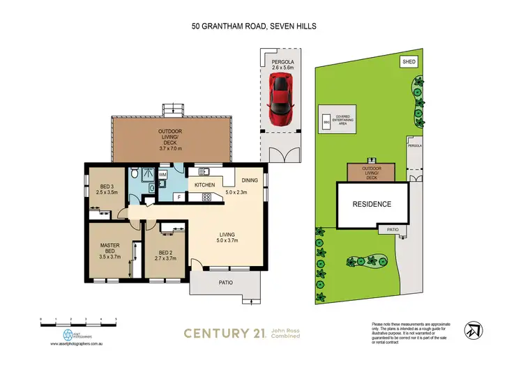 Floorplan of Homely house listing, 50 Grantham Road, Seven Hills NSW 2147