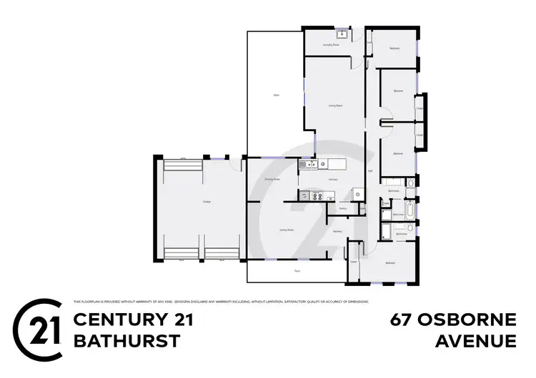 Floorplan of Homely house listing, 67 Osborne Avenue, West Bathurst NSW 2795