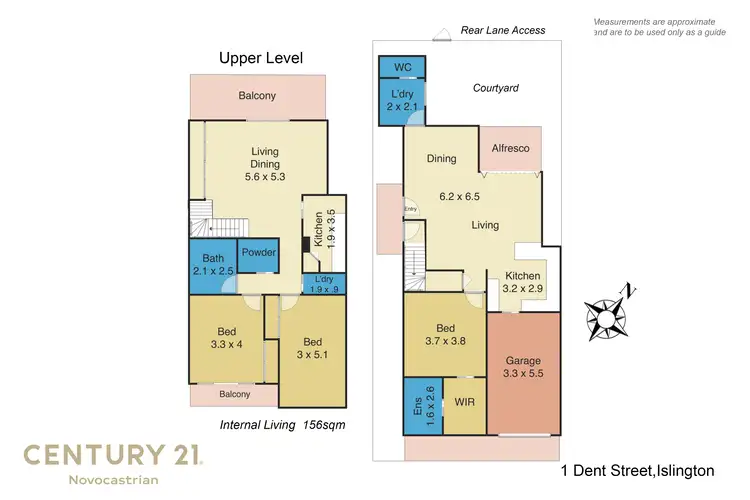 Floorplan of Homely house listing, 1 Dent Street, Islington NSW 2296