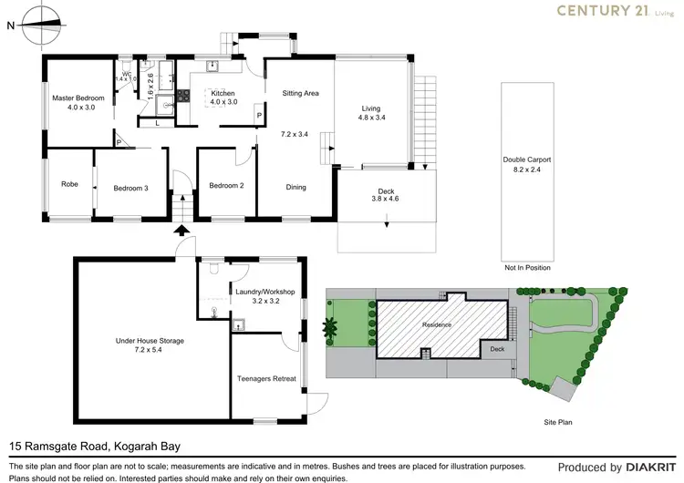 Floorplan of Homely house listing, 15 Ramsgate Road, Kogarah Bay NSW 2217