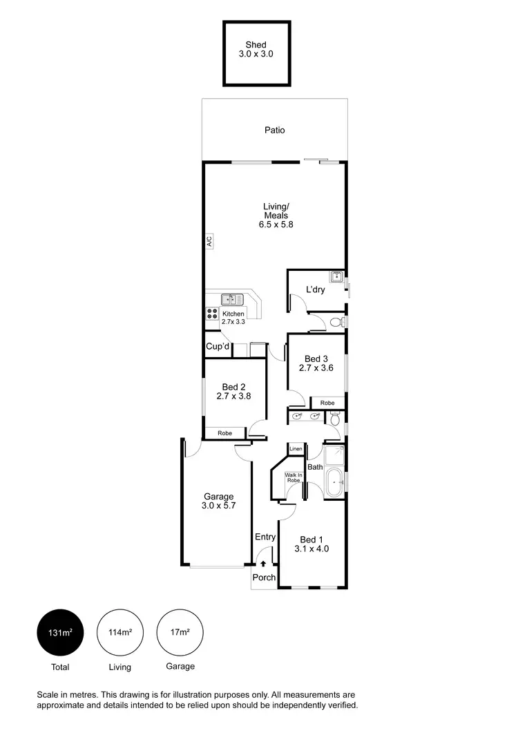 Floorplan of Homely house listing, 2 McCusker Avenue, Enfield SA 5085