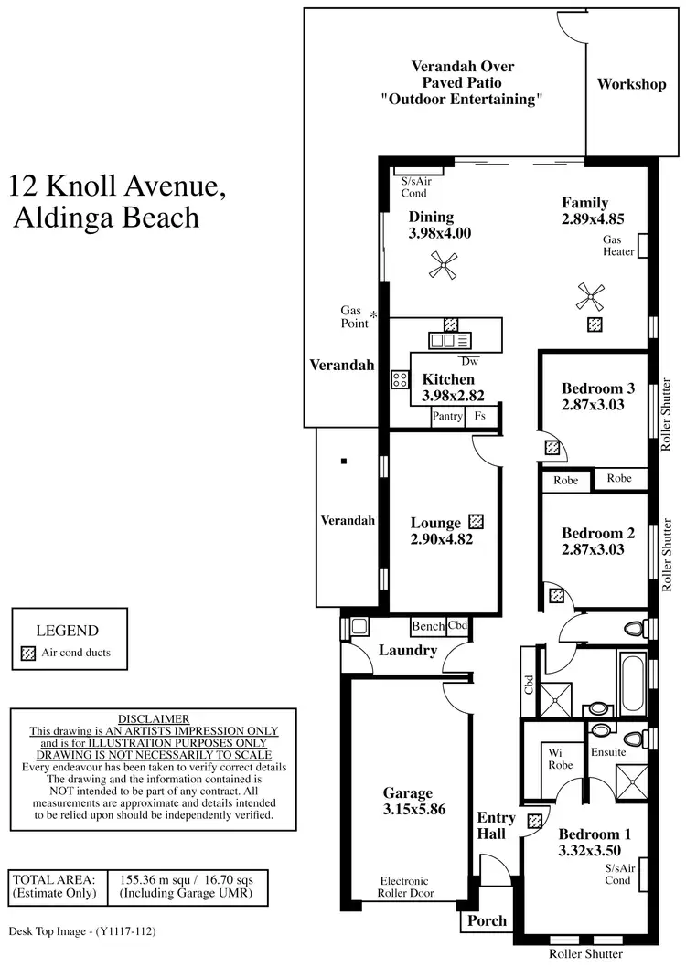 Floorplan of Homely house listing, 12 Knoll Avenue, Aldinga Beach SA 5173