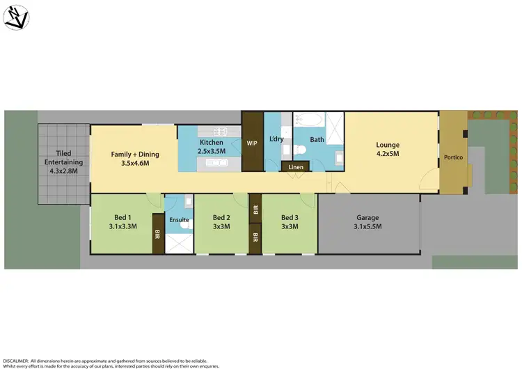Floorplan of Homely house listing, 14 Dalby St, The Ponds NSW 2769