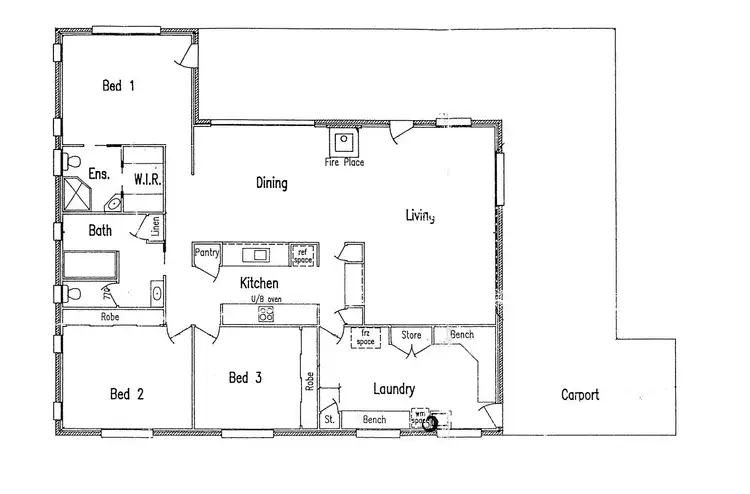 Floorplan of Homely rural property listing, 24 Kiaka Road, Lagoon Pocket QLD 4570