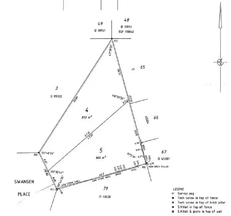 Floorplan of Homely land listing, 10 Swansen Place, Bunbury WA 6230