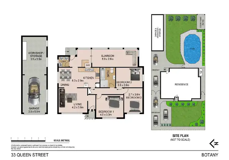Floorplan of Homely house listing, 33 Queen Street, Botany NSW 2019