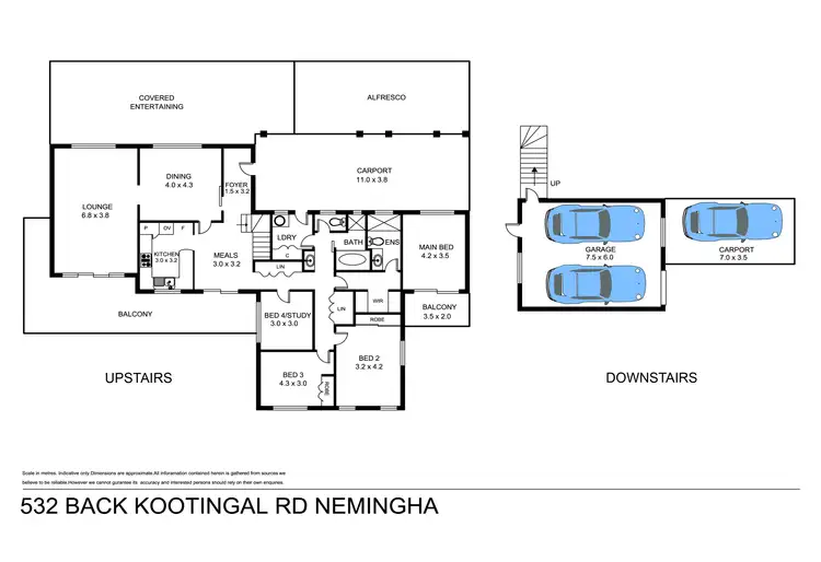 Floorplan of Homely rural property listing, 532 Back Kootingal Road, Tamworth NSW 2340