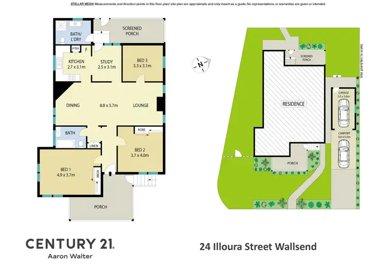 Floorplan of Homely house listing, 24 Illoura Street, Wallsend NSW 2287