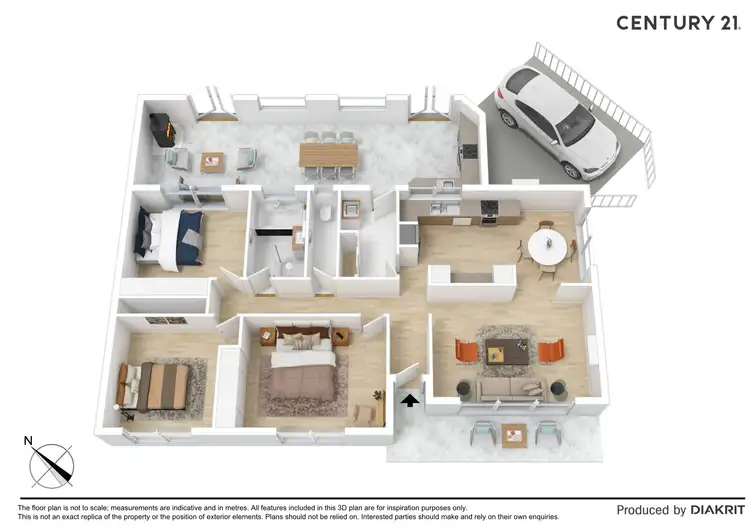Floorplan of Homely house listing, 24 Popplewell Street, Moama NSW 2731