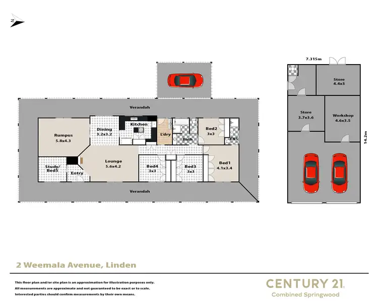 Floorplan of Homely house listing, 2 Weemala Avenue, Linden NSW 2778