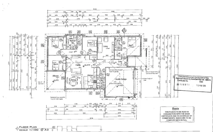 Floorplan of Homely house listing, 134 Sunningdale Circuit, Medowie NSW 2318