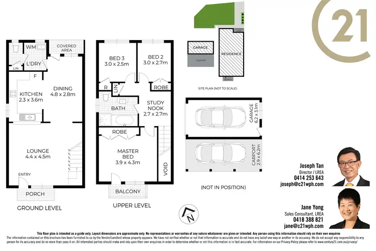 Floorplan of Homely townhouse listing, 13/18 Bowen Close, Cherrybrook NSW 2126